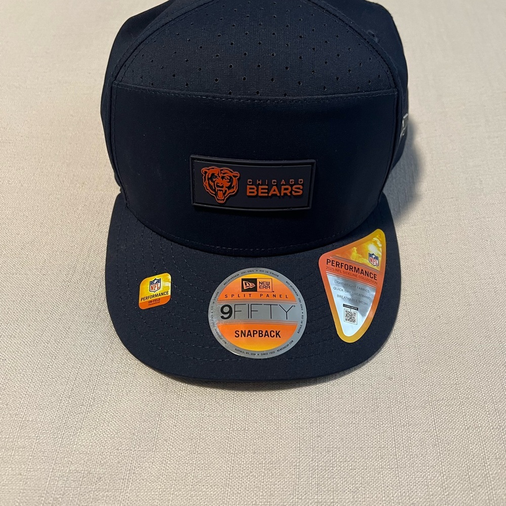 New Era Blue and Orange Chicago Bears Snapback Hat